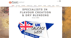 Desktop Screenshot of food-maker.co.uk